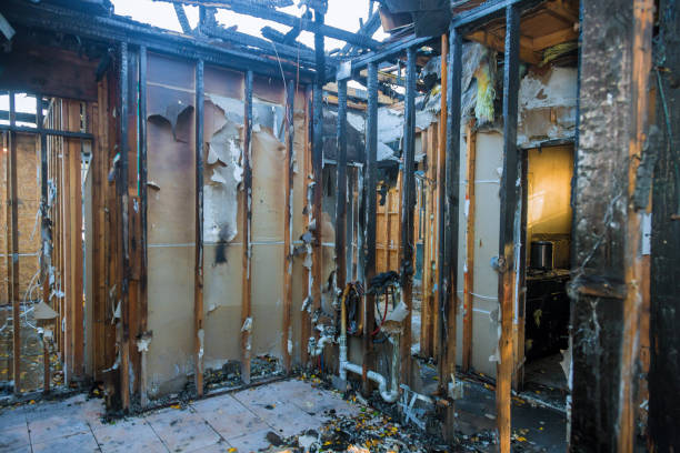 Professional Soot Cleanup technician working in Cranbury, NJ